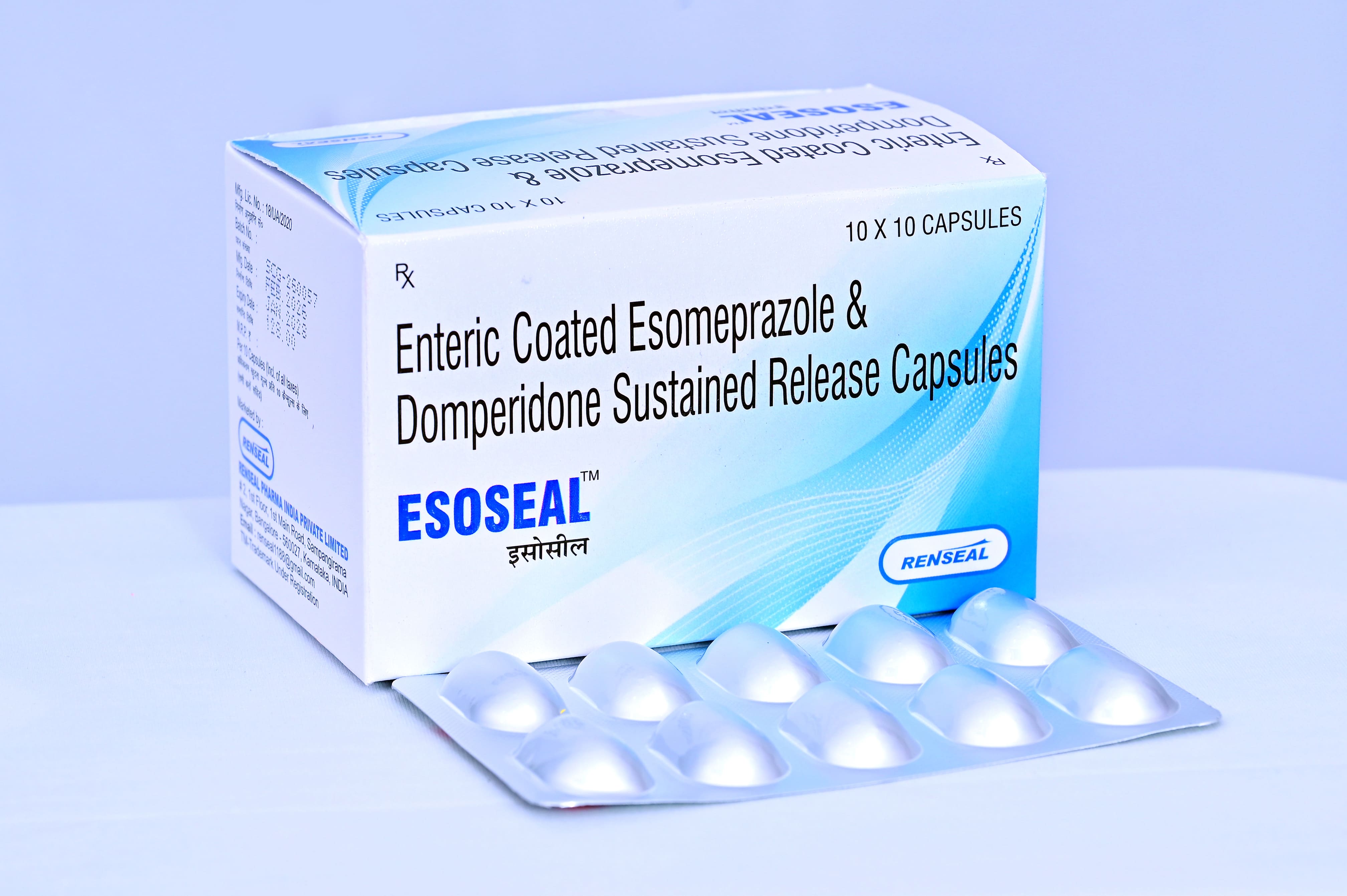Esomeprazole & Domperidone Capsules